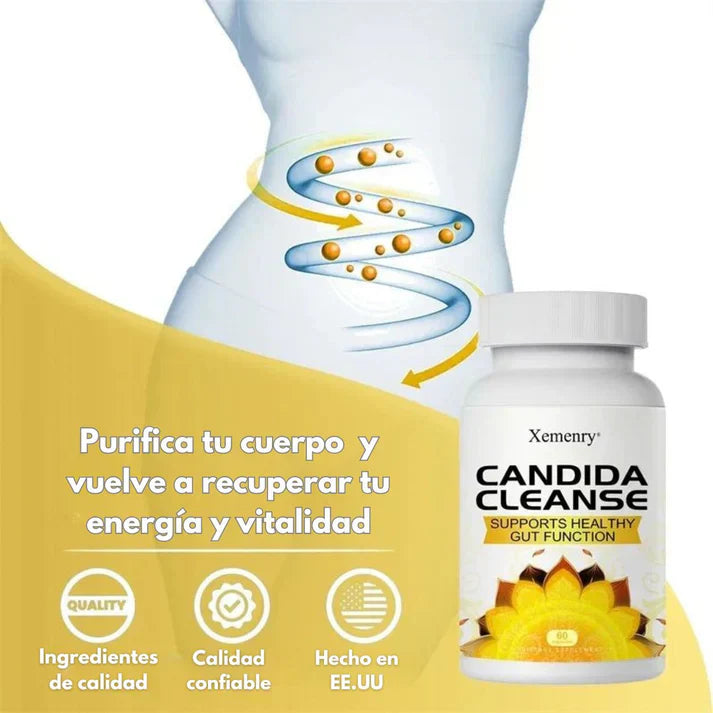Candida Cleanse – Fórmula 100% Natural para Restaurar tu Equilibrio Interno